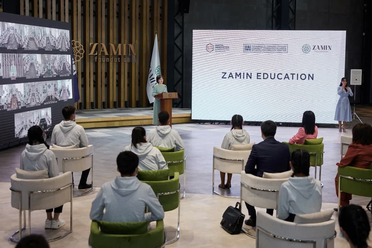 Zamin fondi 18ta maktab-internatda IT va robototexnika sinflarini tashkil etdi