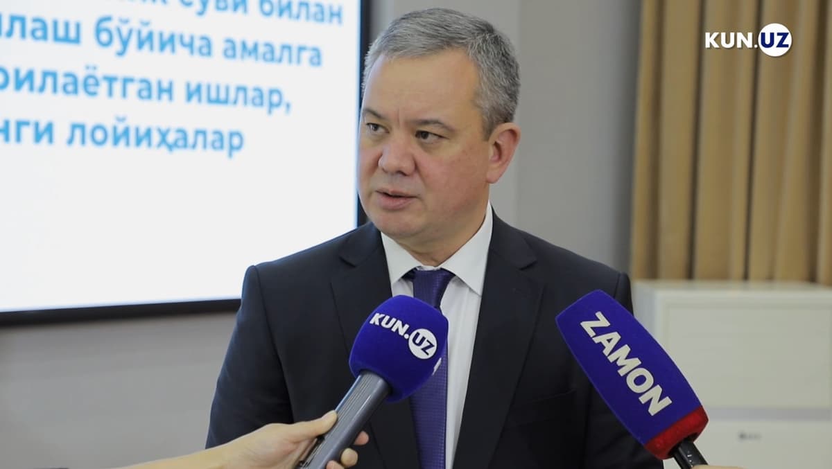 «O‘zsuvta'minot» boshqaruv raisi sohadagi muammolarni ishchilarning maoshi kamligi bilan izohladi