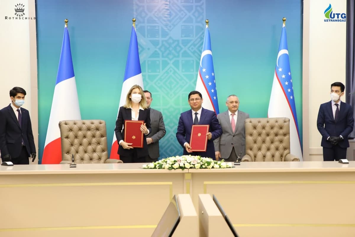 «O‘ztransgaz» AJ va «Rothschild & Cie» kompaniyasi o‘rtasida hamkorlik shartnomasi imzolandi