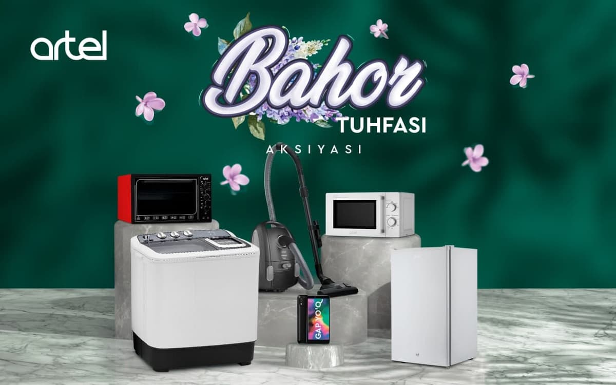 Artel'дан «Баҳор туҳфаси» акцияси: танловда қатнашинг ва қимматбаҳо совринларга эга бўлинг