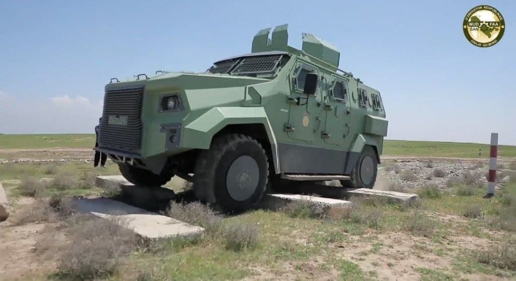 Photos of first Uzbek light armored personnel carrier published