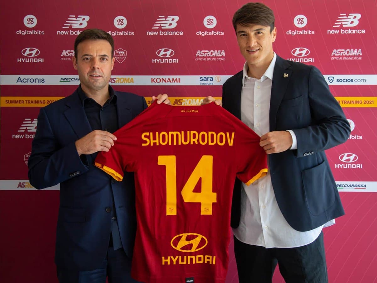 «Roma» Eldor Shomurodov transferini e'lon qildi