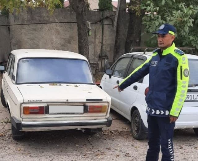 Toshkent viloyati IIBB YHXBga yangi guvohnoma olish uchun kelgan mashina Qirg‘izistonda uzoq yillardan buyon qidiruvdaligi aniqlandi
