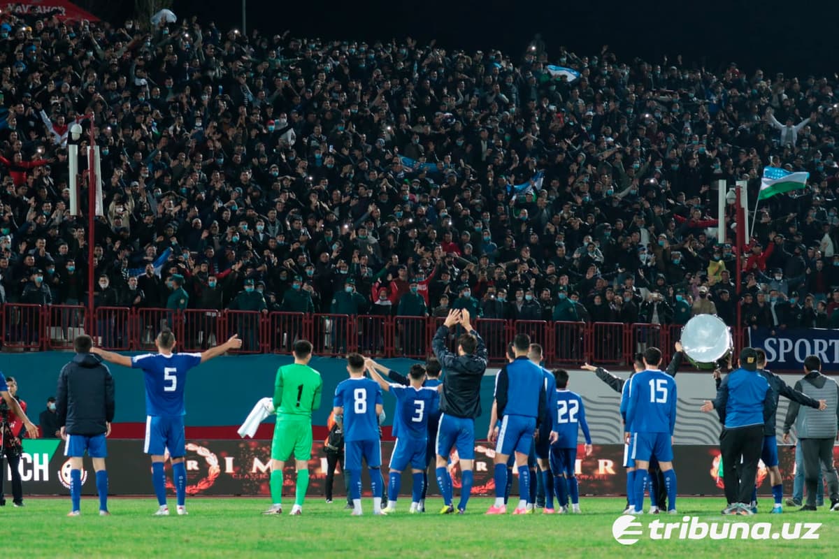 20 ming muxlis va futbolchilar ishtirokidagi islandcha qarsak. Namangandagi tarixiy o‘yindan fotogalereya
