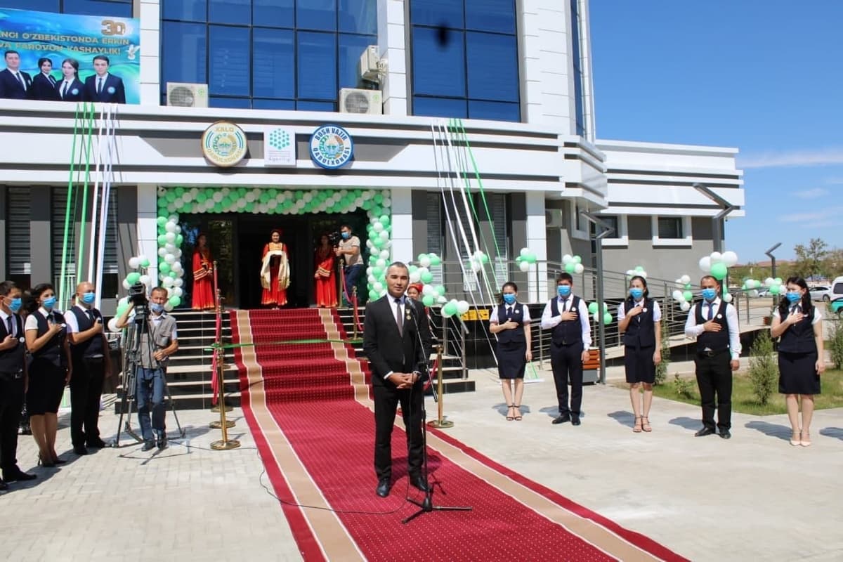Davlat xizmatlari agentligining Qoraqalpog‘iston Respublikasi boshqarmasi binosi foydalanishga topshirildi