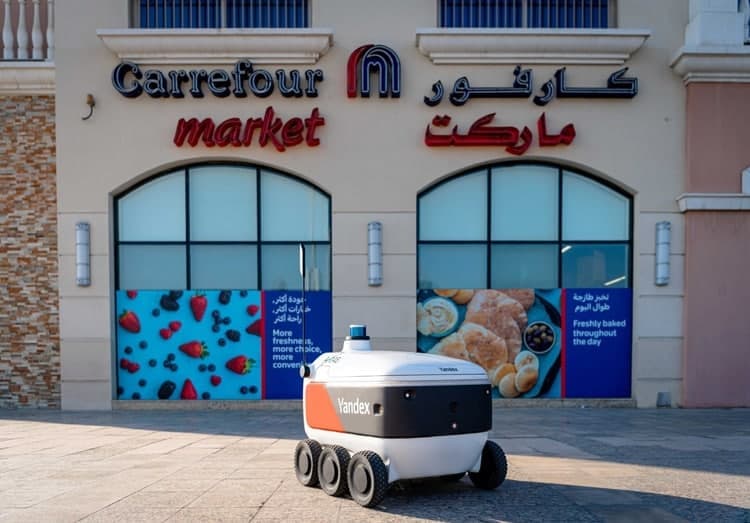 Yandeks Dubayda mahsulotlar robotlar tomonidan yetkazib berilishini yo‘lga qo‘yadi