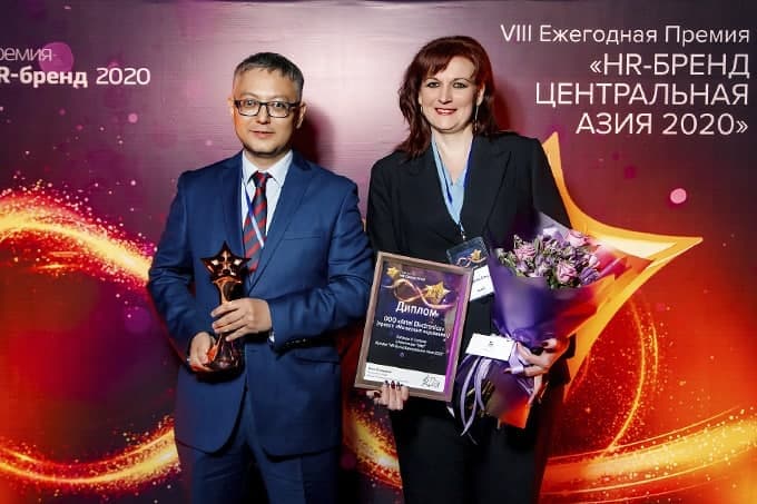 Artel компанияси халқаро «Марказий Осиё 2020 HR-бренди» мукофотига сазовор бўлди