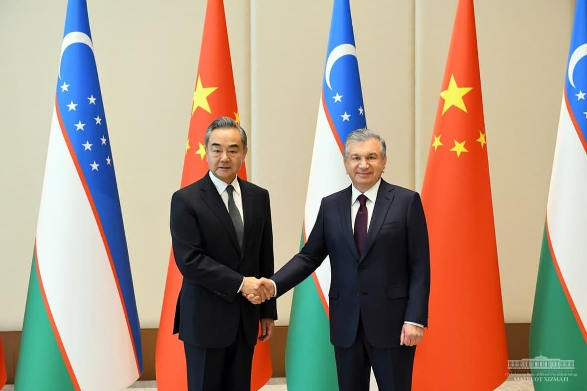Shavkat Mirziyoyev Xitoy tashqi ishlar vazirini qabul qildi