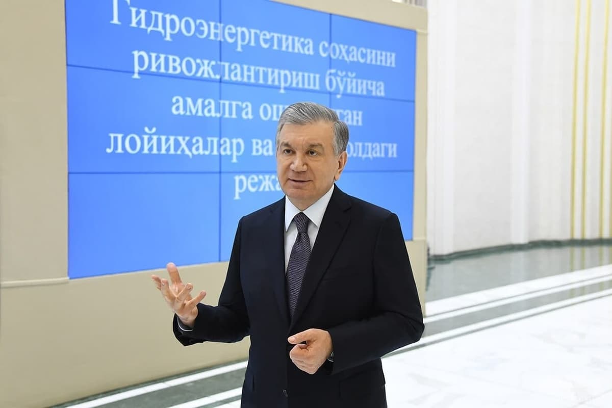 В 2021 году в Узбекистане будет построено 11 новых ГЭС