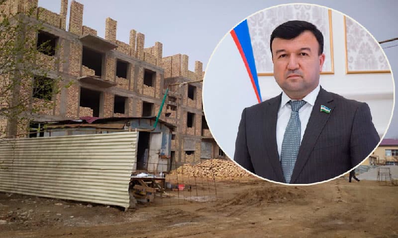 Владельцем компании, осуществлявшей незаконное строительство в Навои, является сенатор