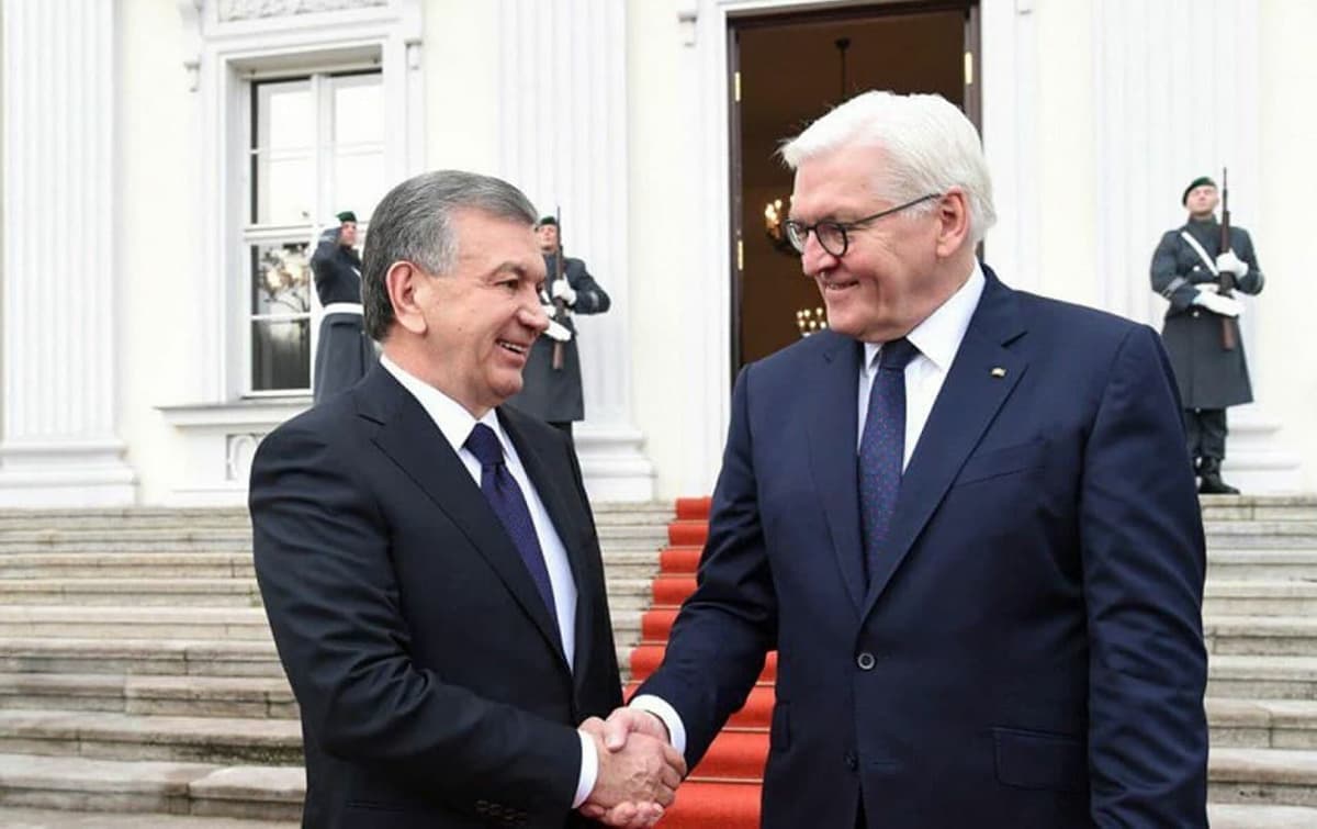 Mirziyoyev, Steinmeier discuss progress of evacuating German citizens from Afghanistan