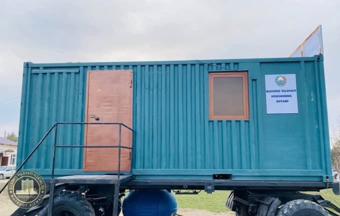 Еще один хоким области будет жить в контейнере