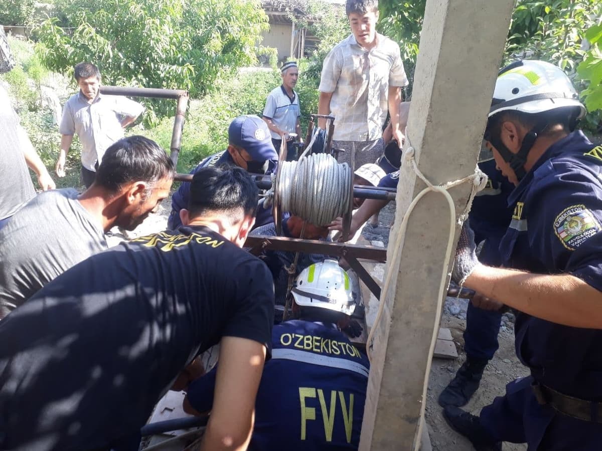 Farg‘onada quduq tozalayotgan bir fuqaro vafot etdi, ikkinchisi qutqarildi