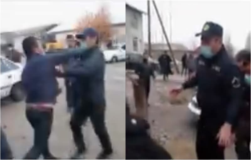 Samarqandda MIB xodimlarini kaltaklagan shaxslarga sud hukmi o‘qildi