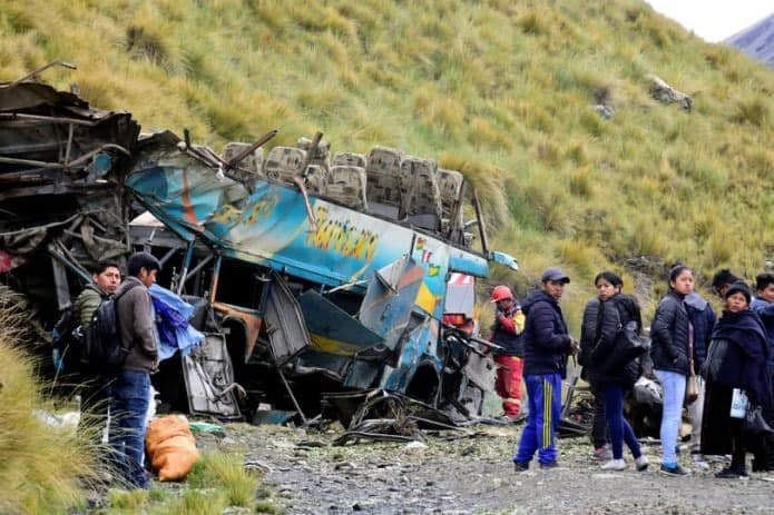 Boliviyadagi yo‘l-transport hodisasida 21 kishi halok bo‘ldi