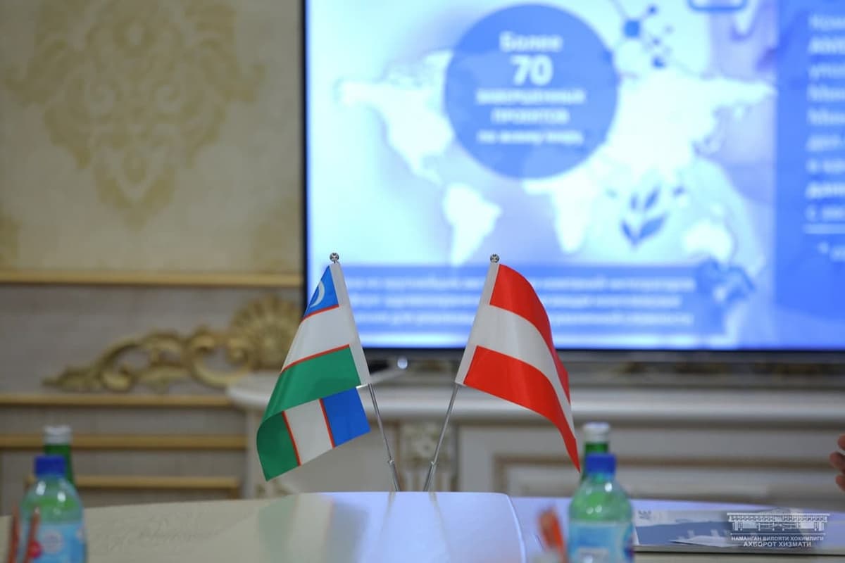 Namanganda Avstriya kompaniyasi 8,9 mln yevrolik ijtimoiy loyihani amalga oshiradi