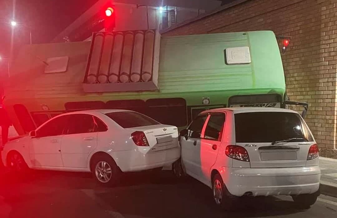 Qo‘yliqda avtobus ishtirokida YTH ro‘y berdi