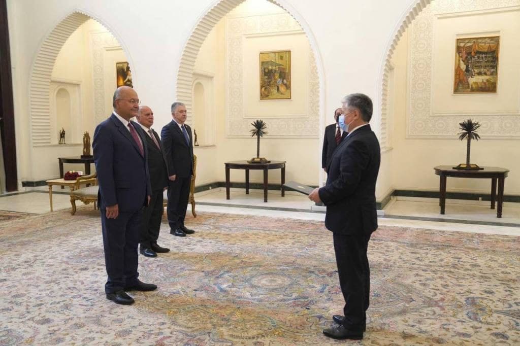 Ambassador of Uzbekistan presents credentials to President of Iraq