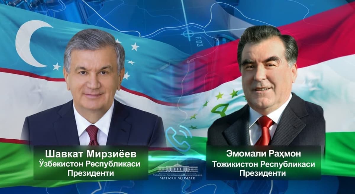 Shavkat Mirziyoyev va Imomali Rahmon Afg‘onistondagi vaziyatni muhokama qildi