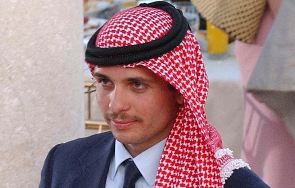 Iordaniyaning sobiq valiahd shahzodasi uy qamog‘iga olindi