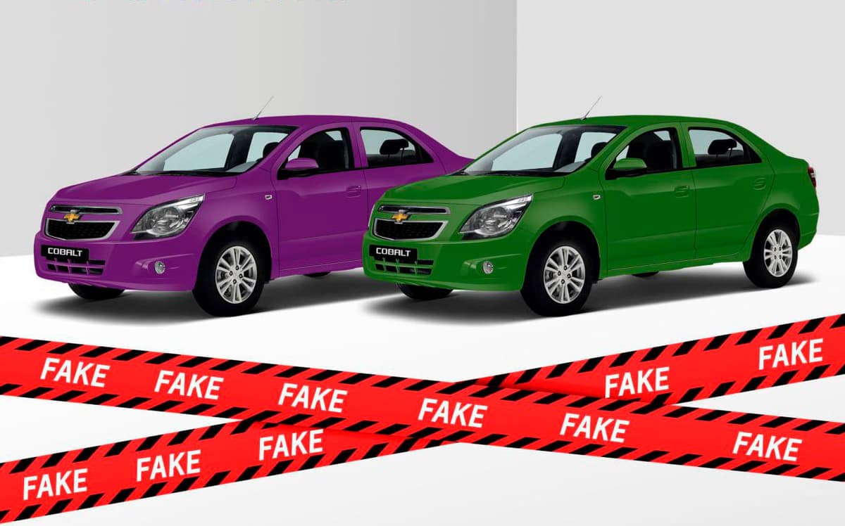 В UzAuto Motors прокомментировали сообщения о появлении новых цветов Chevrolet Cobalt