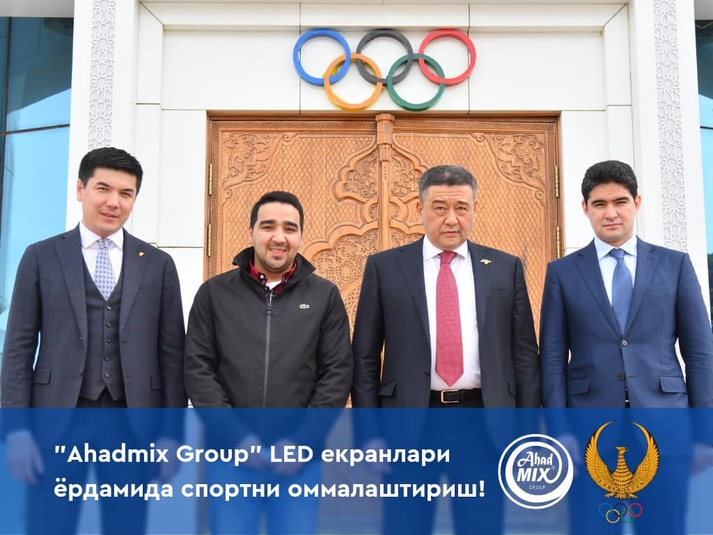 Endilikda tashqi LED ekranlar yordamida sport yangiliklari ham yoritib boriladi