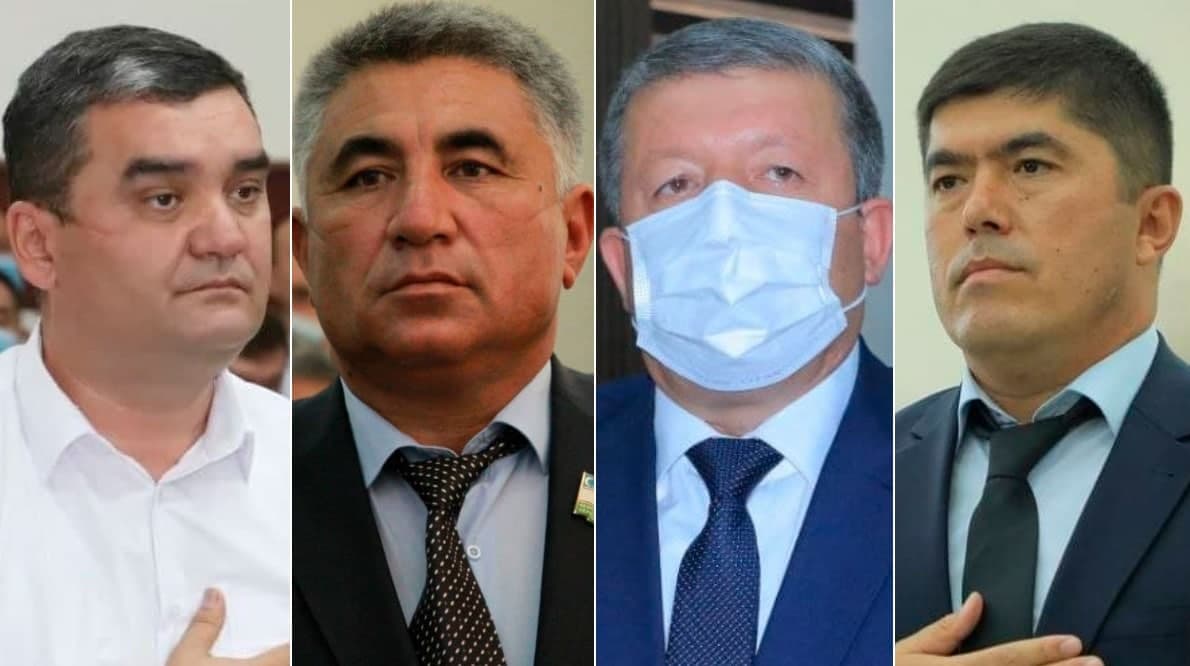 To‘rt viloyatda bittadan tumanda yangi hokim ish boshladi