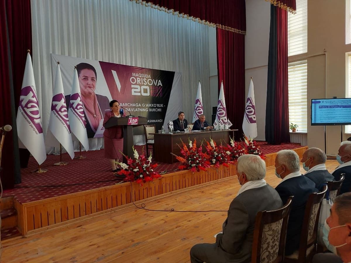 Maqsuda Vorisova samarqandlik saylovchilar bilan uchrashdi