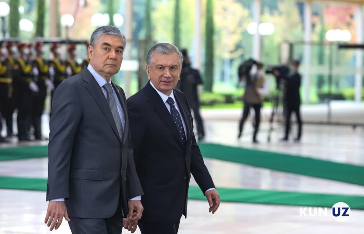 Fotoreportaj: Shavkat Mirziyoyev va Gurbanguli Berdimuhammedov do‘stligi