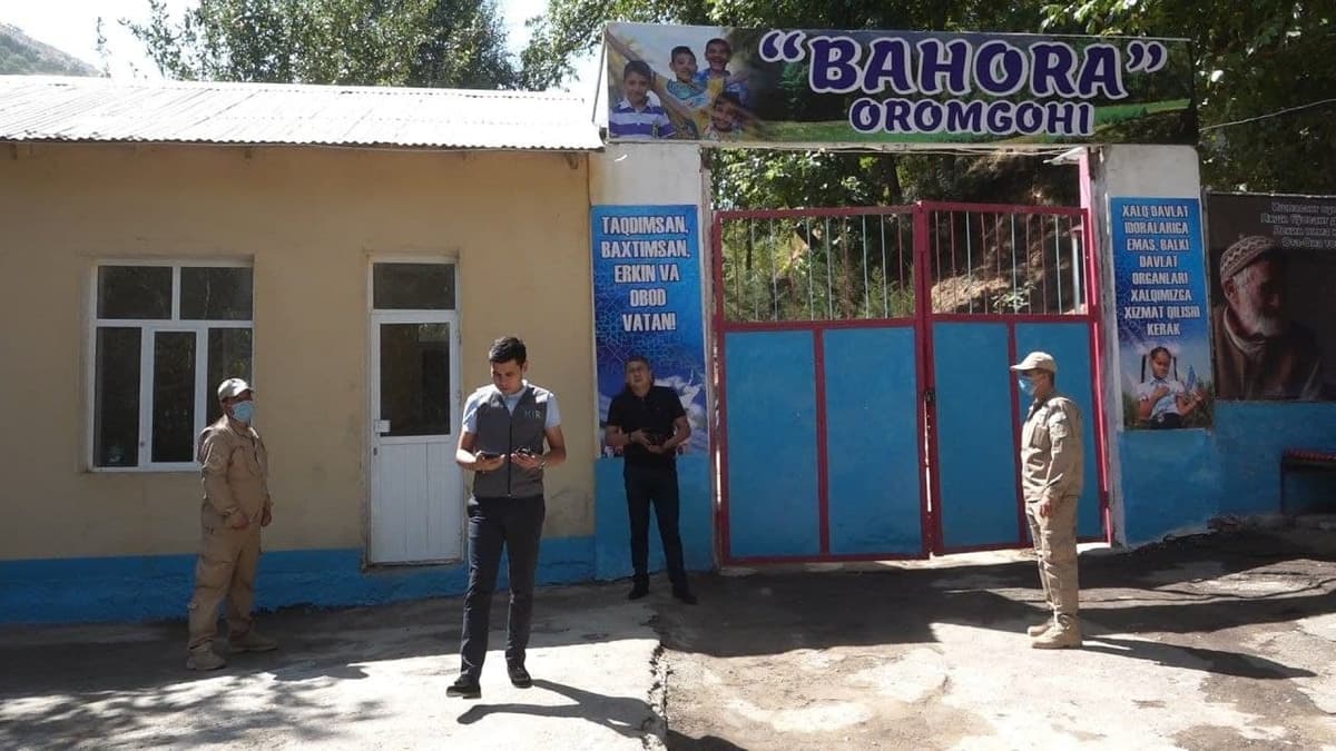Самарқанд вилояти ҳокимлиги ишчи гуруҳи Ургут туманидаги болалар ёзги дам олиш оромгоҳига киритилмади