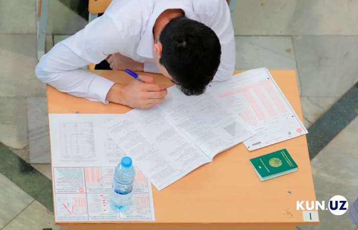 Test topshiriqlari soni qisqartirildi
