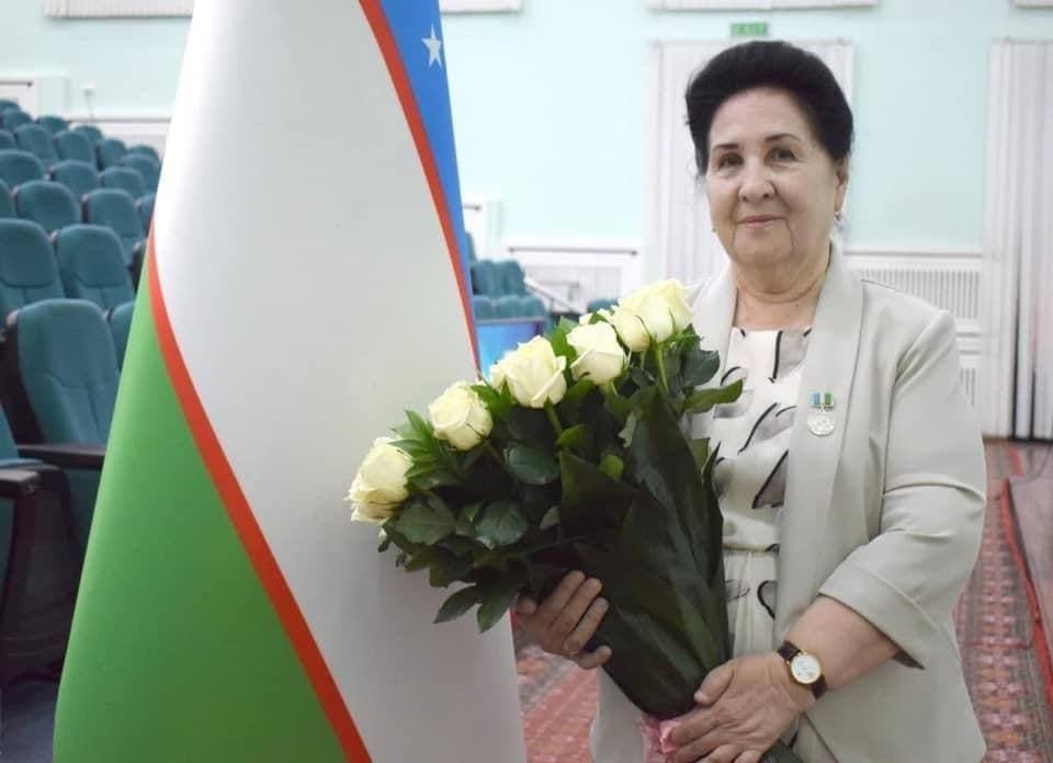 Dilbar G‘ulomova faxriy unvon bilan taqdirlandi