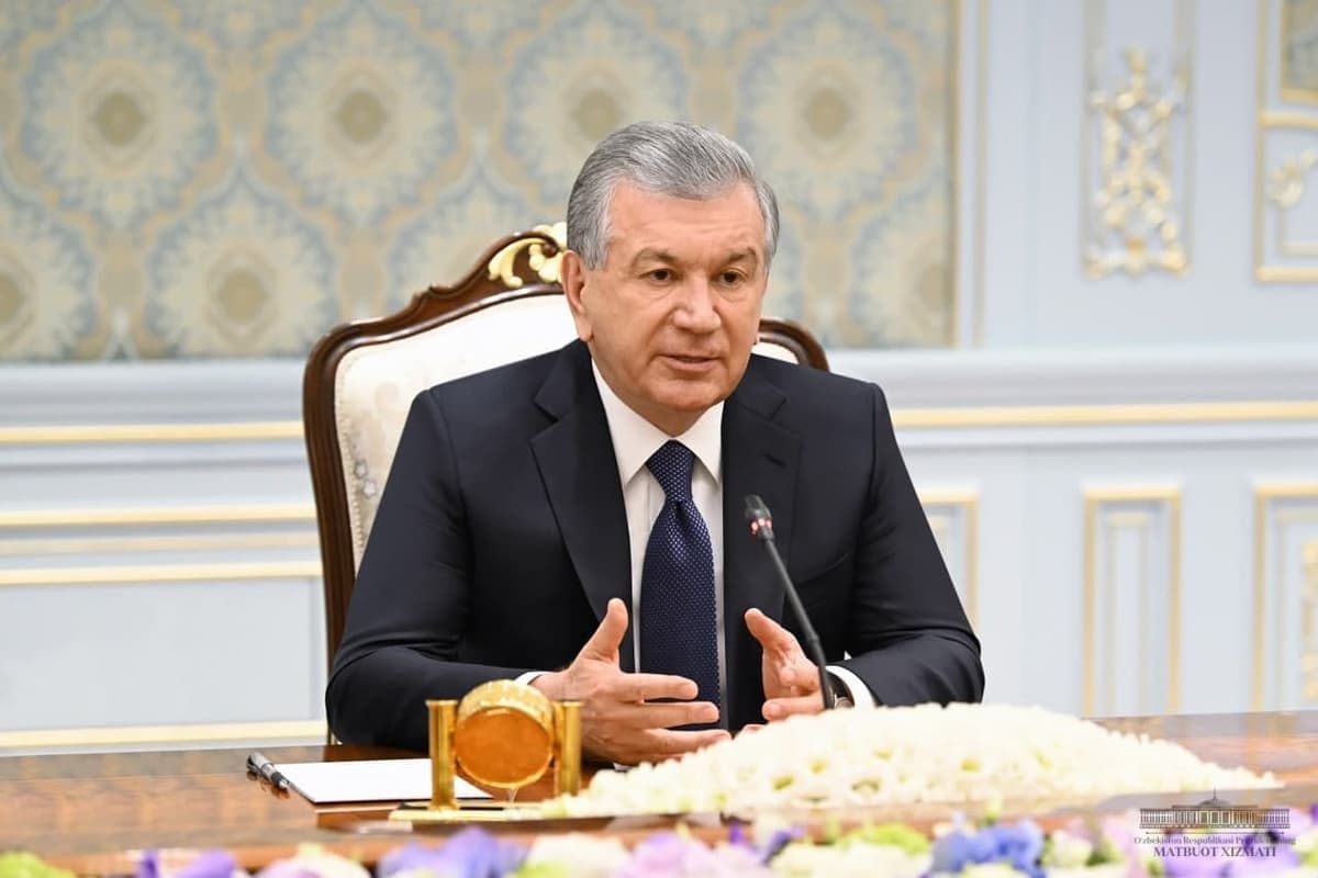 Шавкат Мирзиёев принял министра здравоохранения России Михаила Мурашко