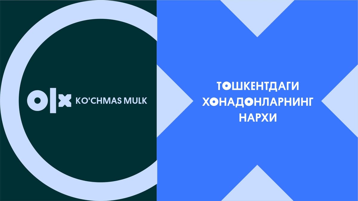 Тошкентдаги хонадонларнинг нархи - OLX таҳлили