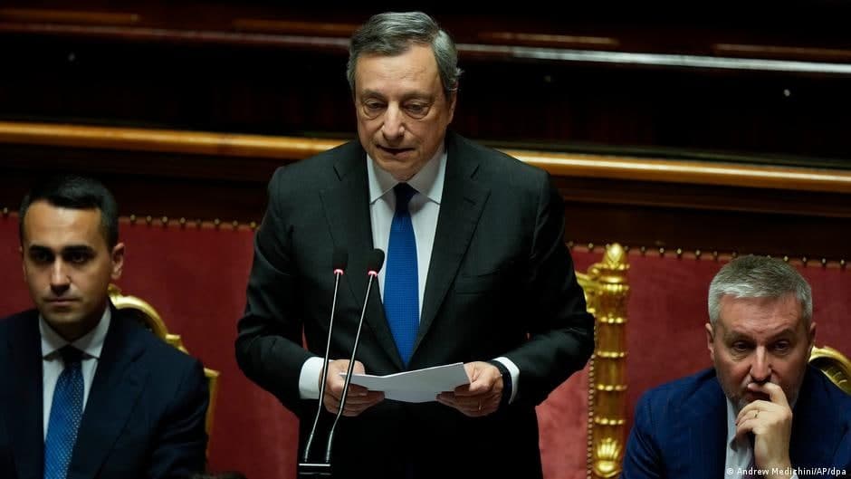 Italiya senati bosh vazir Mario Dragiga ishonch bildirdi