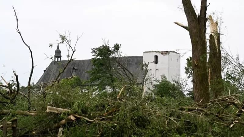 Germaniya g‘arbida kuchli tornado: shaharlarda vayrongarchiliklar