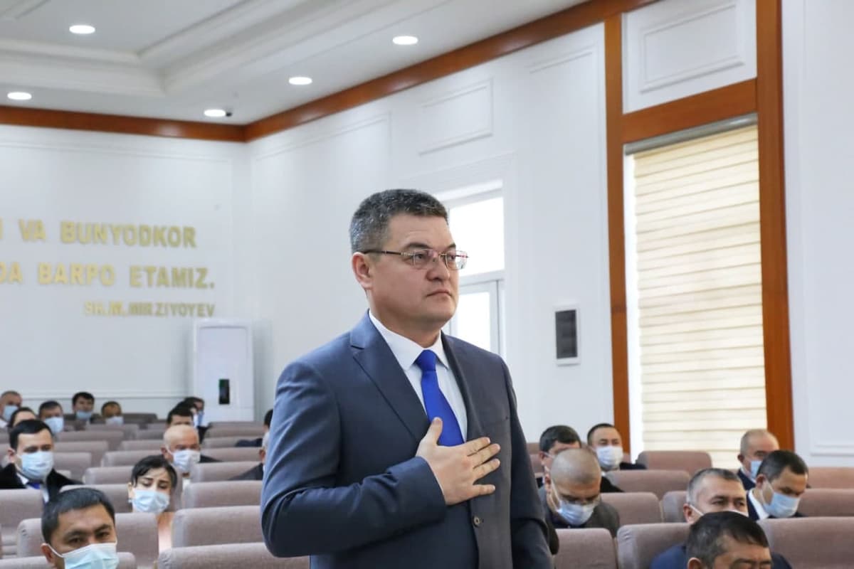 Denov tumaniga yangi hokim tayinlandi