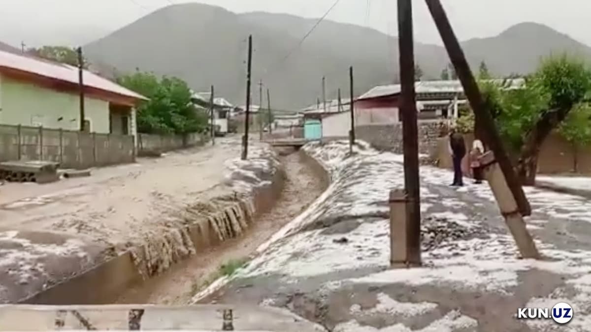 Сўхнинг айрим ҳудудларини сел босди
