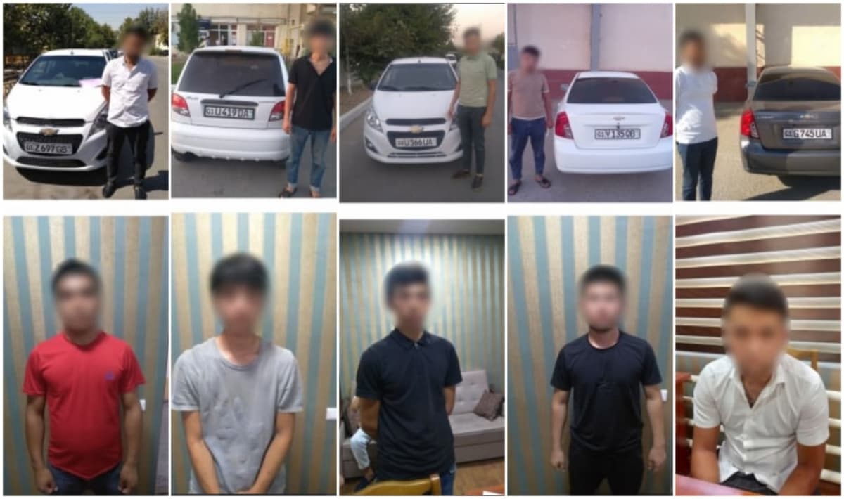Sebzorda guruh bo‘lib harakatlangan va tanasini mashinadan chiqarib olgan 5 kishiga bayonnoma rasmiylashtirildi