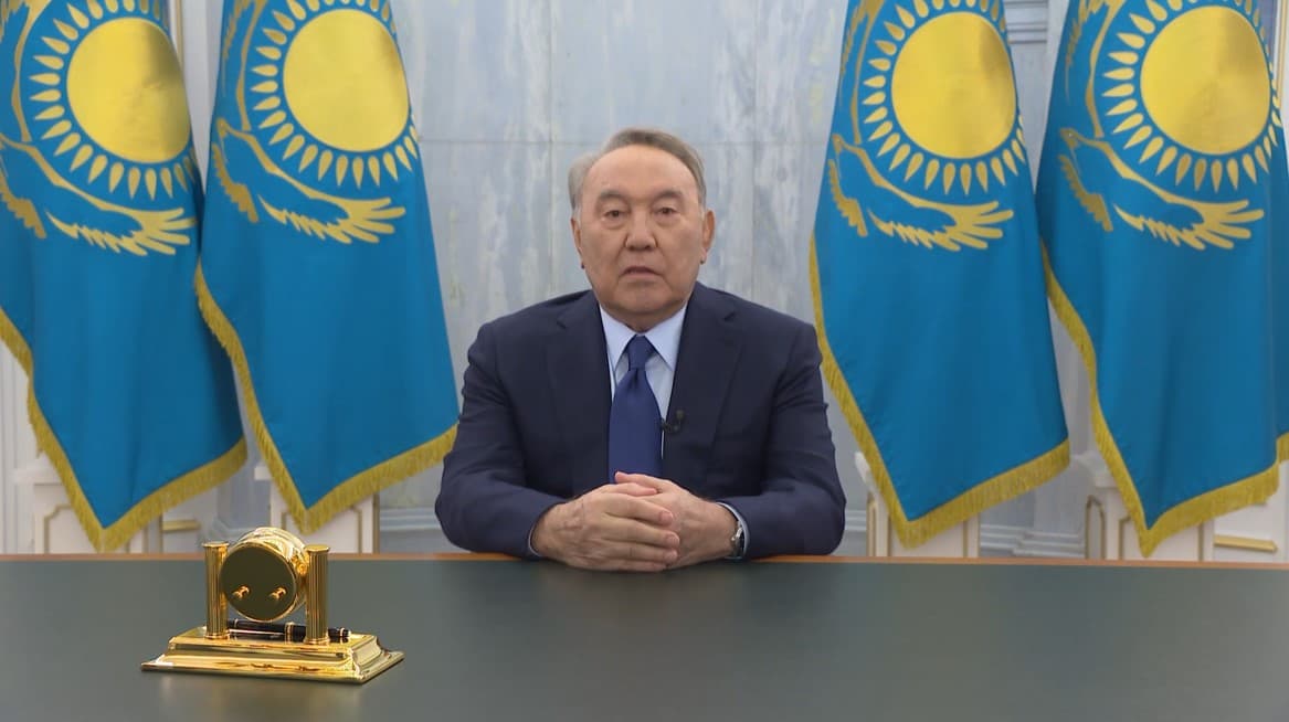Нурсултан Назарбаев выступил с обращением. О чём говорил бывший президент?