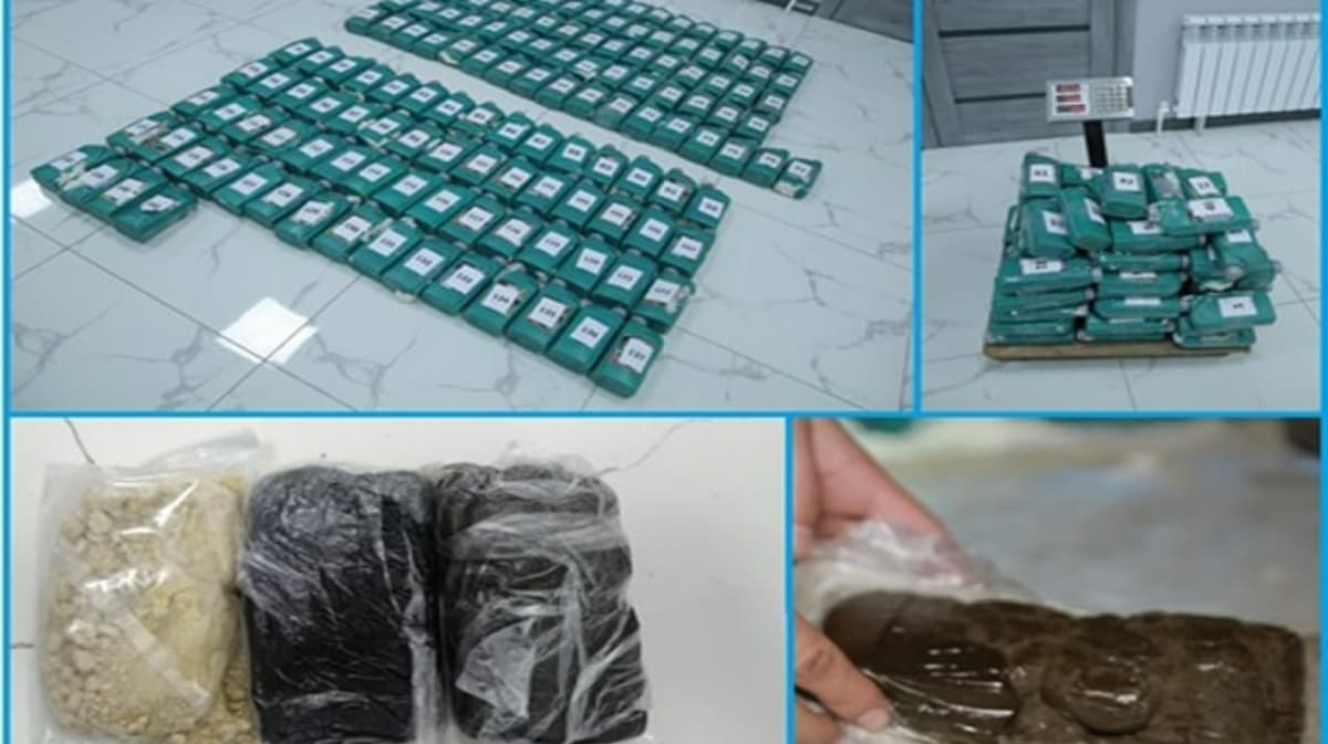 Customs officers seized $1 million and 503.6 kg of drugs Q1 2022