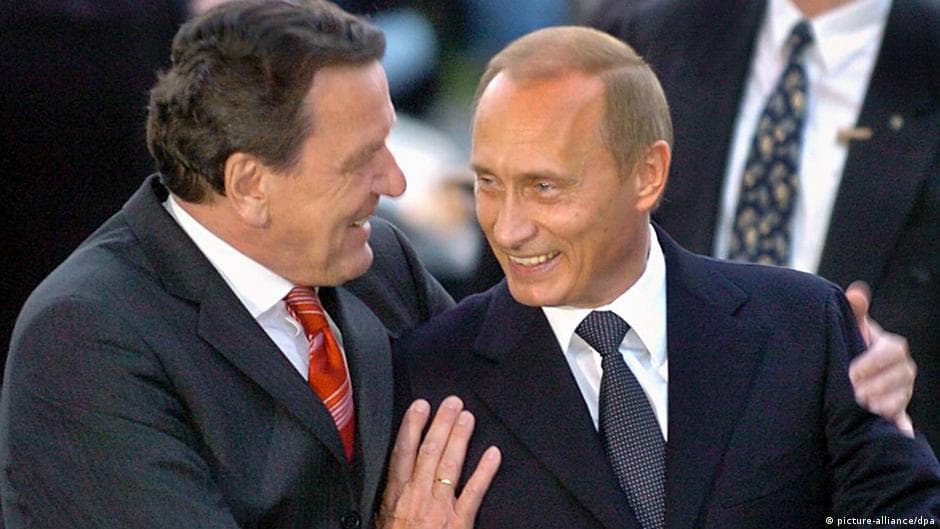 Kreml Putin Moskvaga «ta’tilga» kelgan Shryoder bilan muloqot qilishi mumkinligini bildirdi