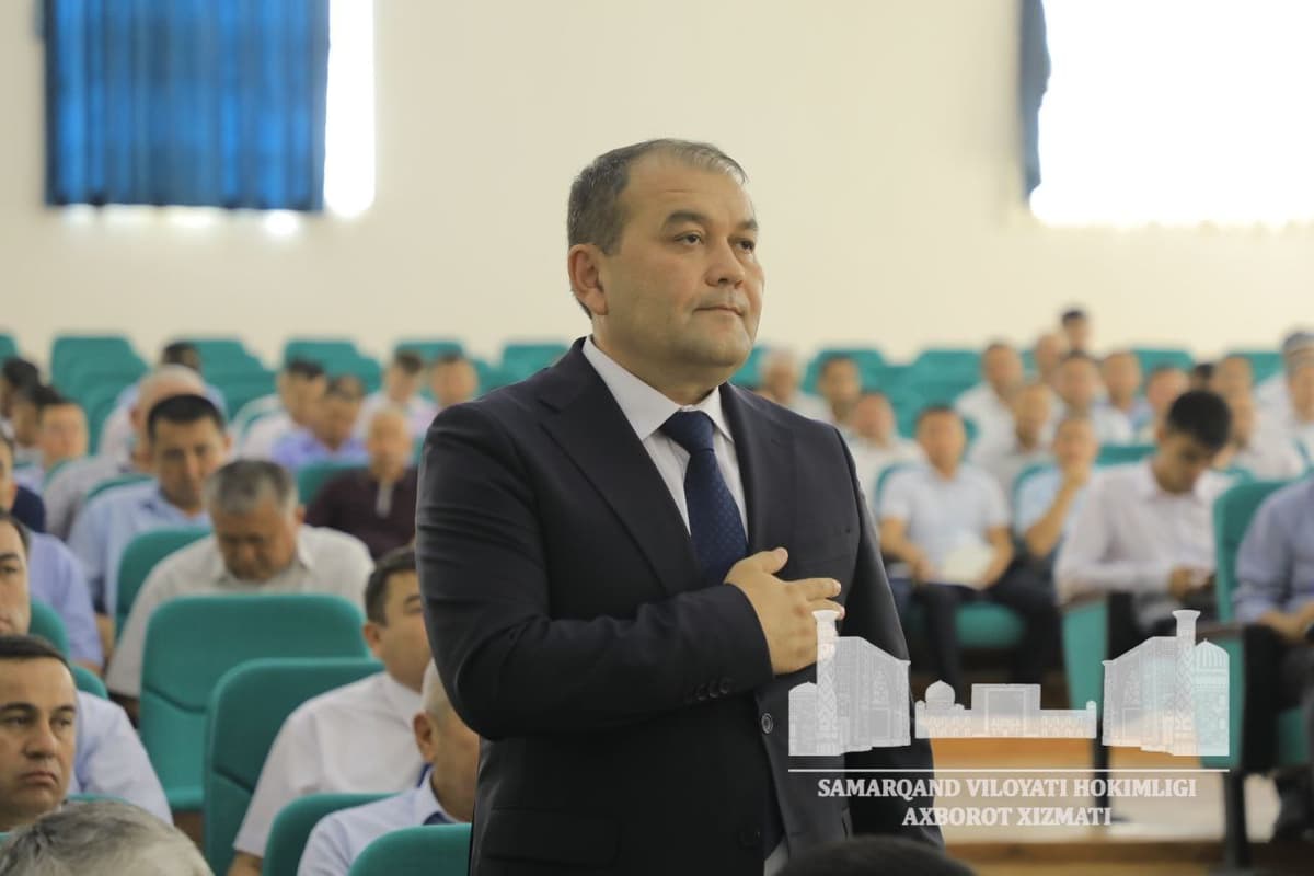 В Кушрабатском районе назначен новый хоким