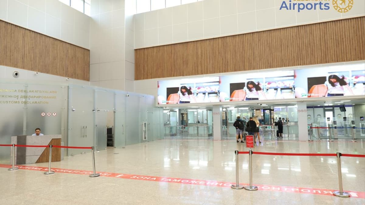 Tashkent airport simplifies customs control