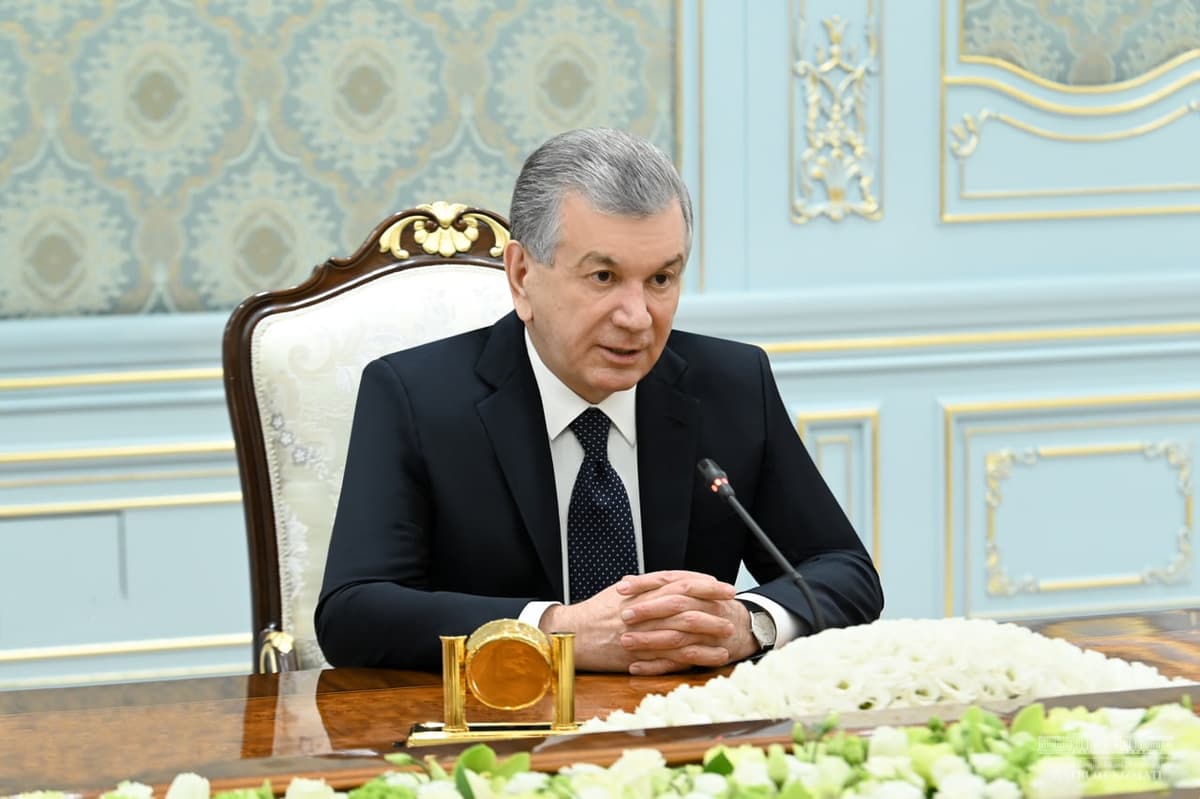 Shavkat Mirziyoyev Rossiya iqtisodiy rivojlanish vazirini qabul qildi