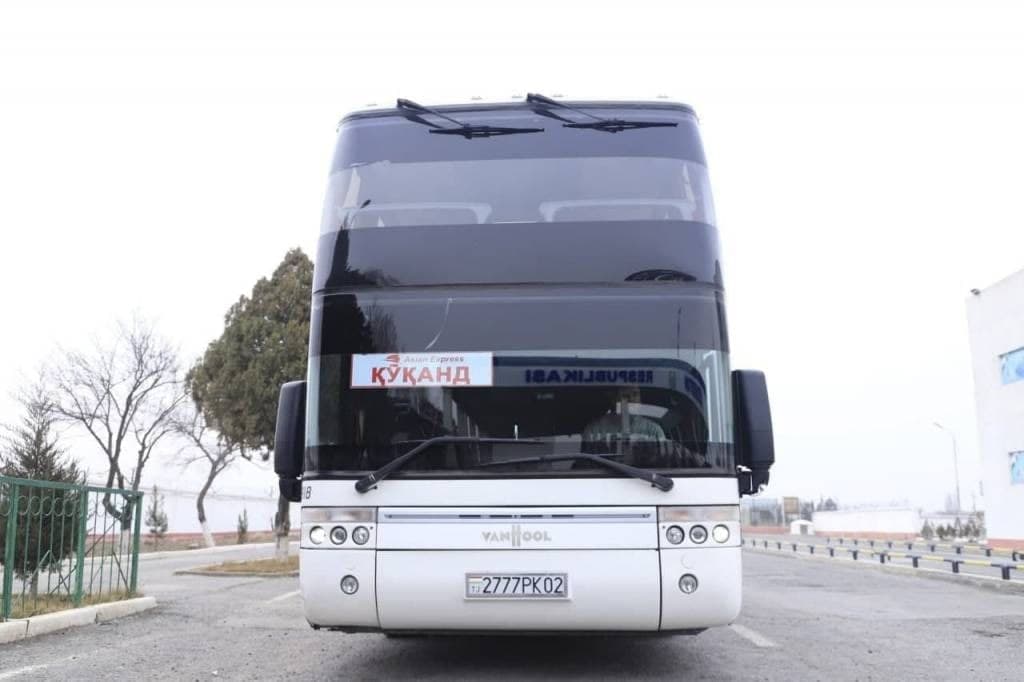 International bus service launched between Fergana region and Tajikistan