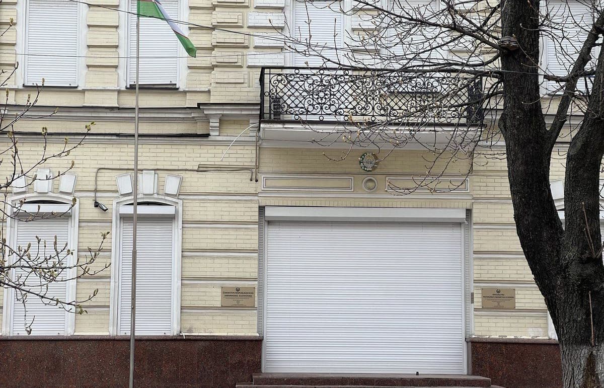 Uzbekistan’s Embassy in Kyiv resumes work