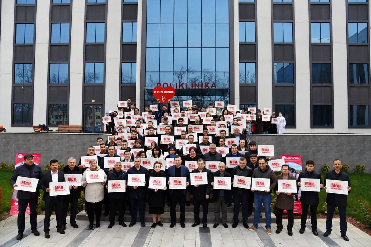 SSV tashabbusi bilan donorlik aksiyasiga start berildi
