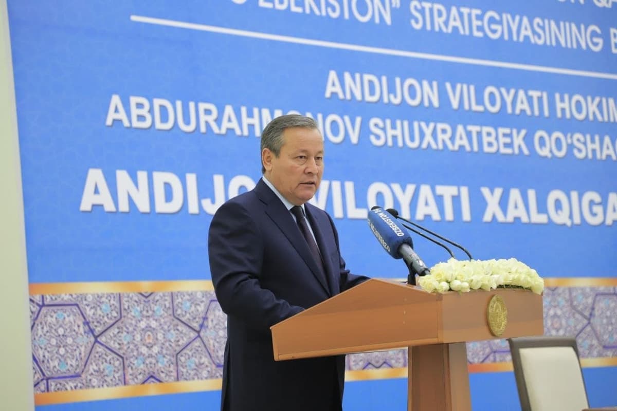 Andijon viloyati hokimi: “Piyoda yurishni targ‘ib qilgan mahalla raisi, rahbarlarni Dubayga jo‘nataman”