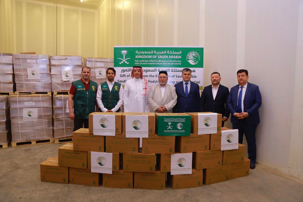 Saudiya Arabistoni O‘zbekistonga xurmo sovg‘a qildi